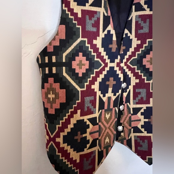 Vintage Longhorn Western Vest - Picture 6 of 6